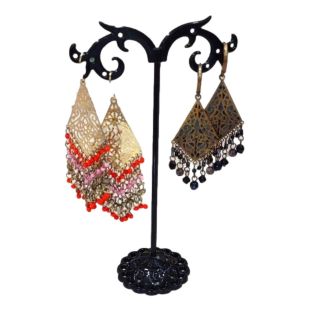 Set of Two Pairs of Earrings